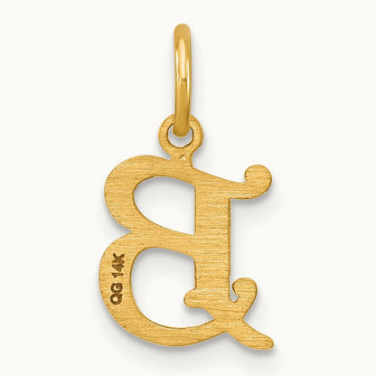 Initial Charm, 14K