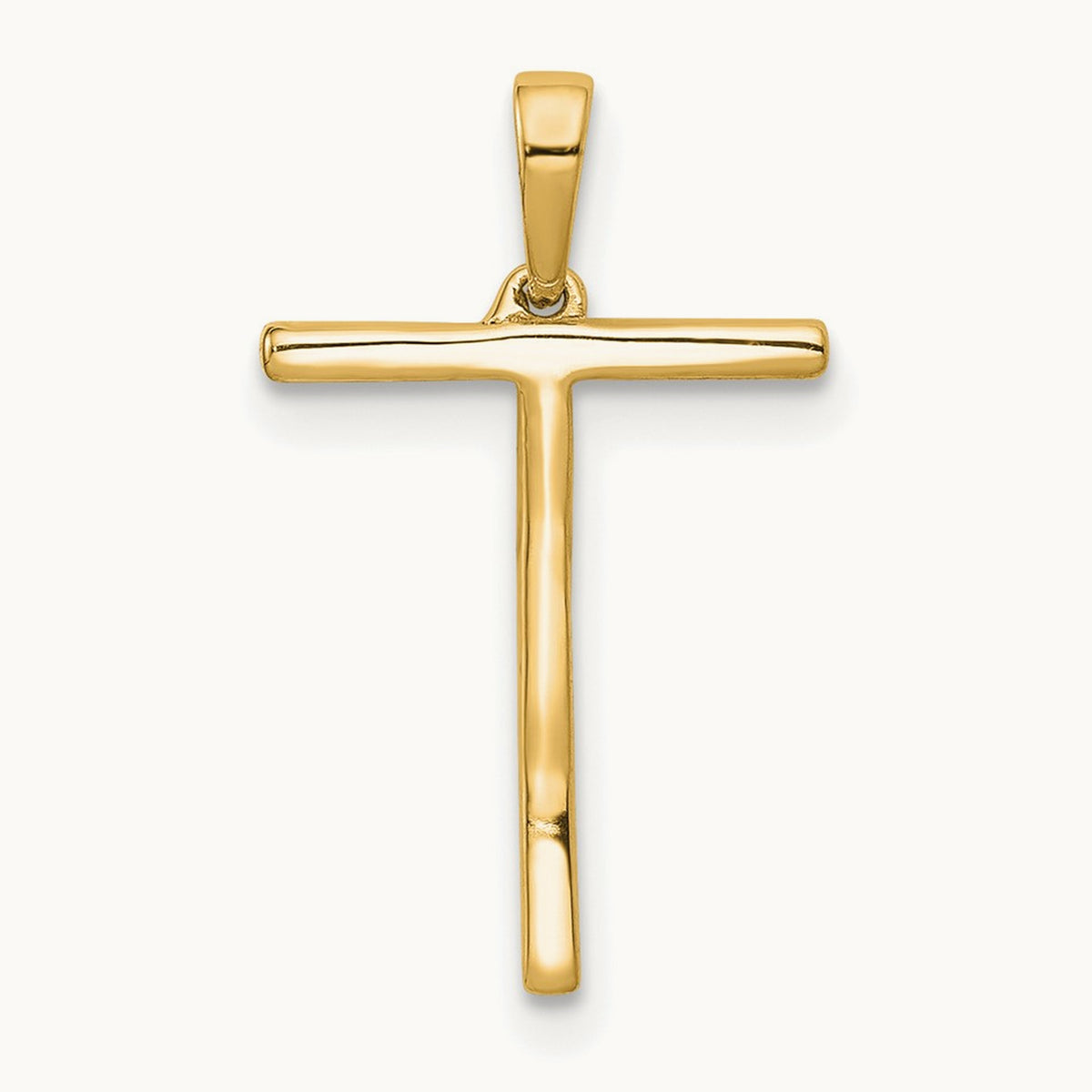 Diamond Letter T Initial Pendant, 14K