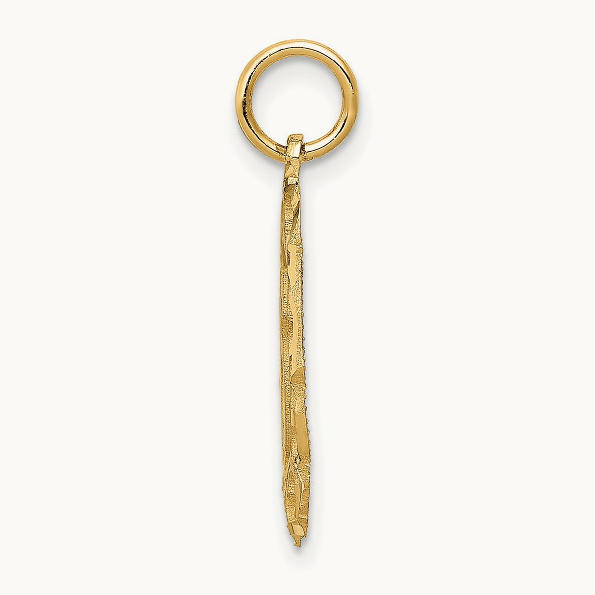 #16 in Oval Circle Pendant, 14K