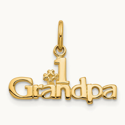 #1 GRANDPA Charm — photo set