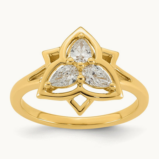 Fashion Ring, 0.50-1.00 ct tw Lab-Grown Diamond