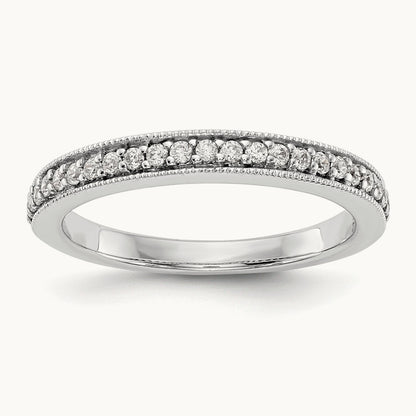Diamond Band, 14K White Gold