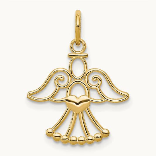 Angel Charm, 14K