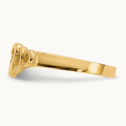 Heart Baby Ring, 14K