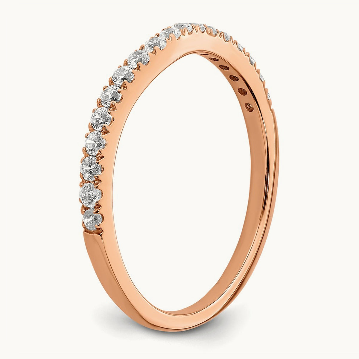 Wedding Band, 0.25 ct tw Lab-Grown Diamond