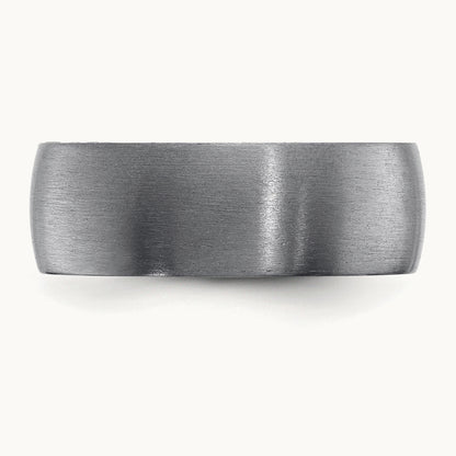 Tantalum Brushed Band, 8mm