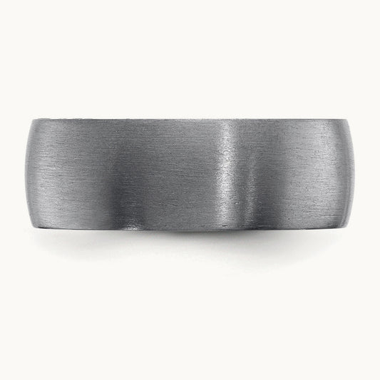 Tantalum Brushed Band, 8mm