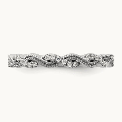 Wedding Band, 0.15 ct tw Lab-Grown Diamond