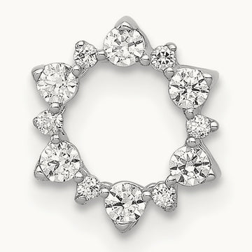 Diamond Fancy Circle Chain Slide — 9mm