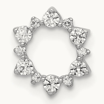 Diamond Fancy Circle Chain Slide — 9mm