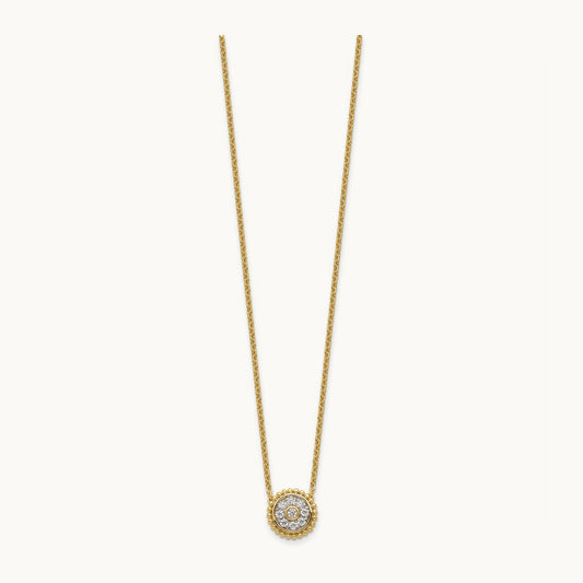 Round Necklace, 0.25 ct tw Lab-Grown Diamond