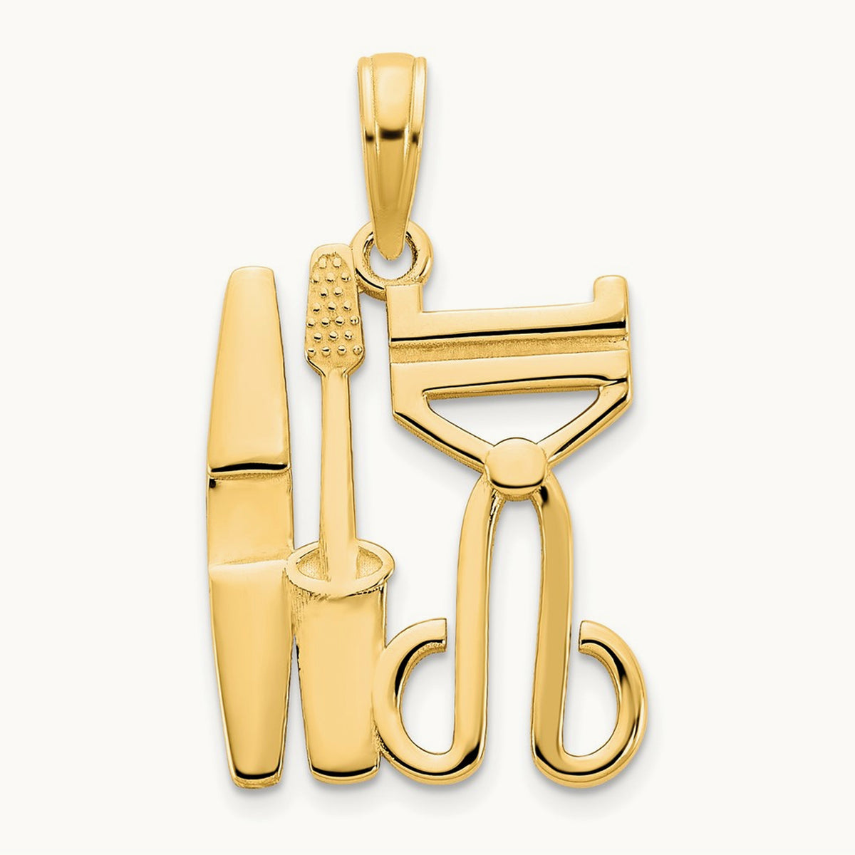 Cosmetics Pendant, 14K