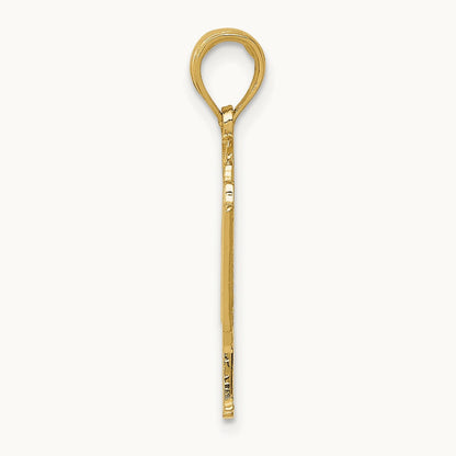 Piano Pendant, 14K