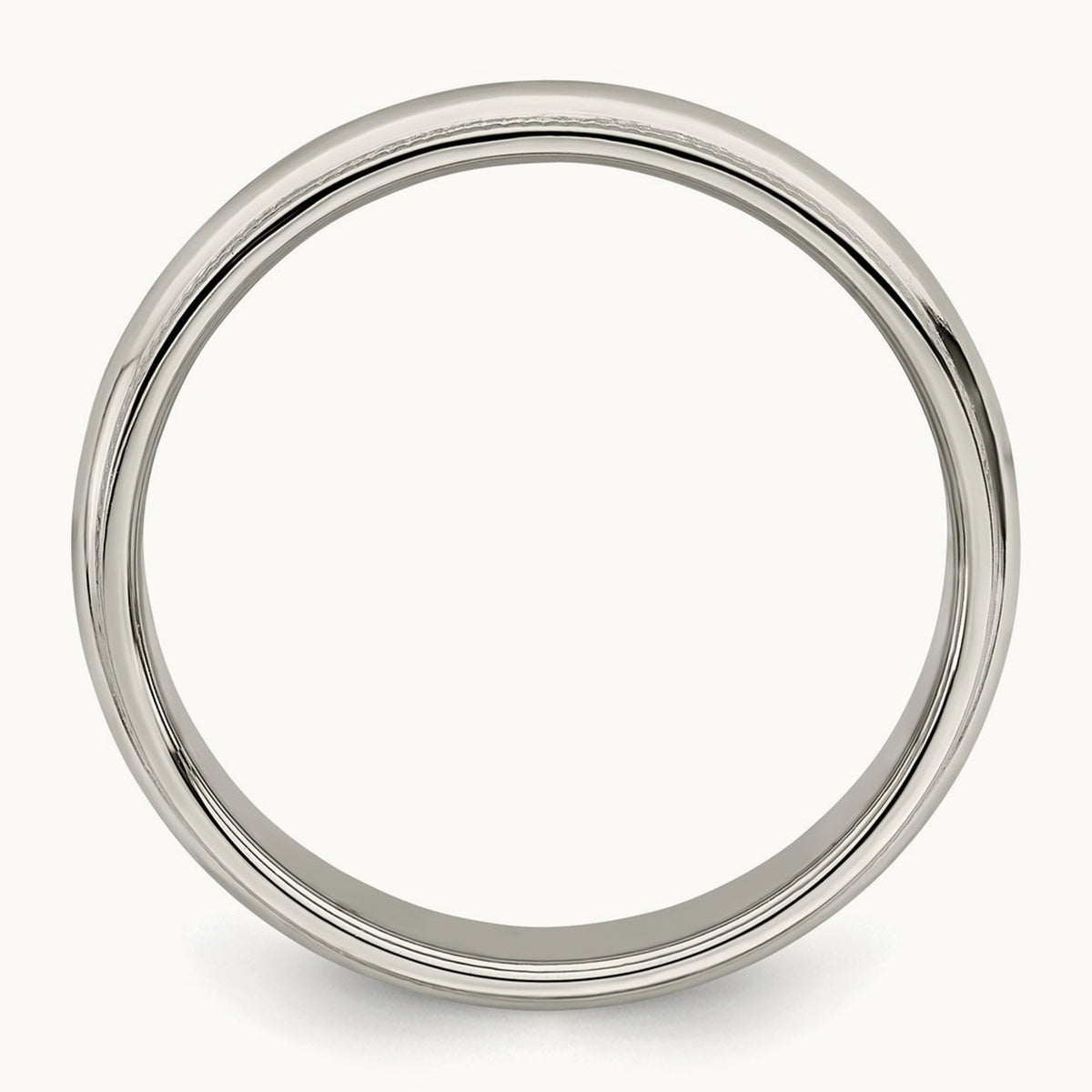 Half Round Milgrain Band — photo set (2)