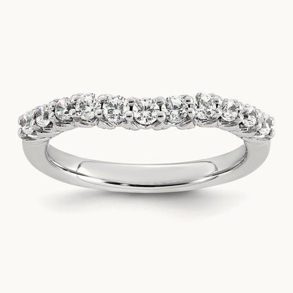 Wedding Band, 0.50 ct tw Lab-Grown Diamond