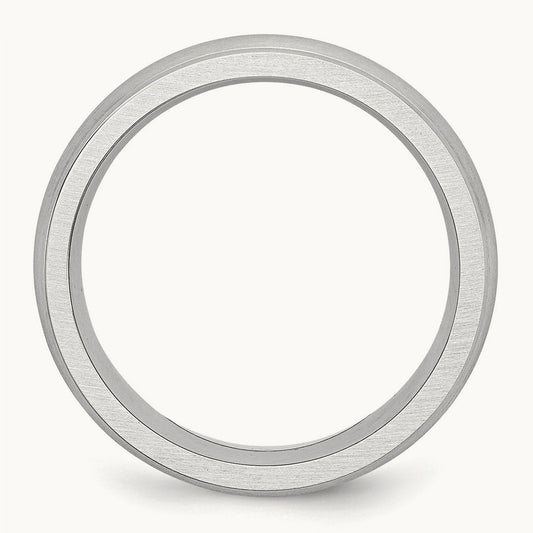 Cobalt Satin Rounded Edge Band — photo set