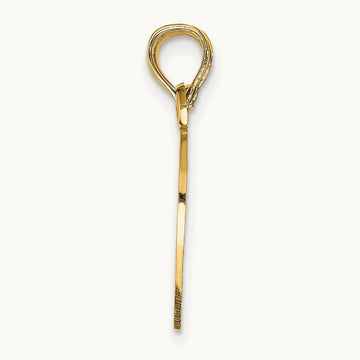 BOY/GIRL FRIEND Break-apart Heart Charm, 14K