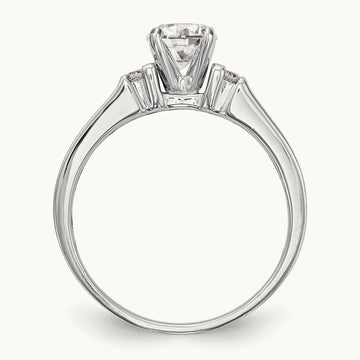 Peg Set Engagement Ring Mounting