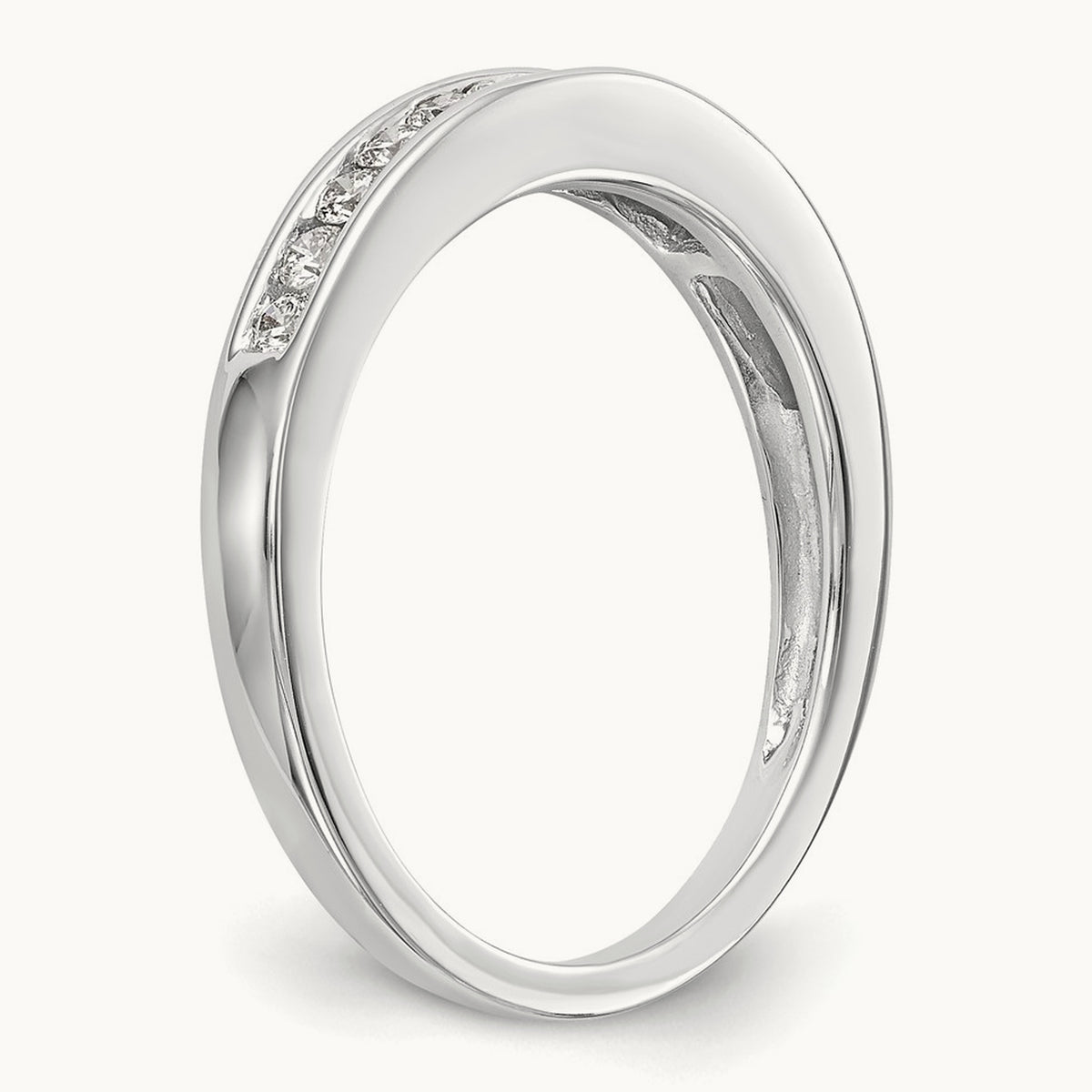 Wedding Band, 0.25 ct tw Lab-Grown Diamond