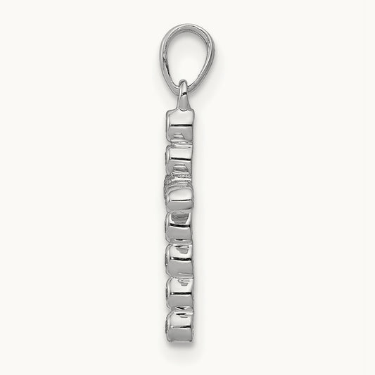 1/10ct. Diamond Cross Pendant — photo set