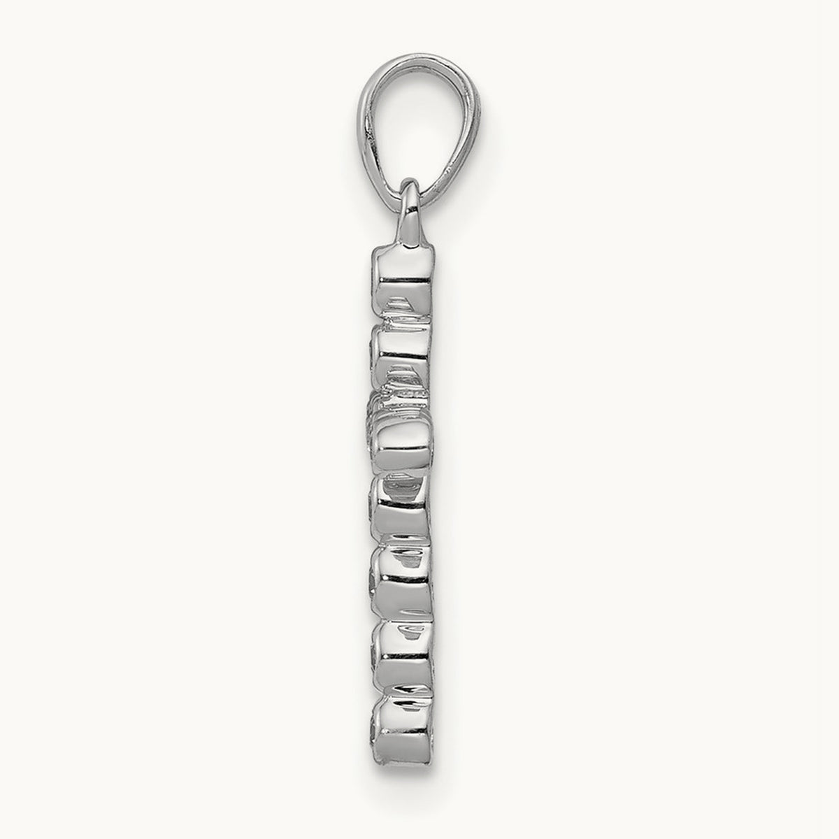 Cross Pendant, 0.10 ct tw Lab-Grown Diamond
