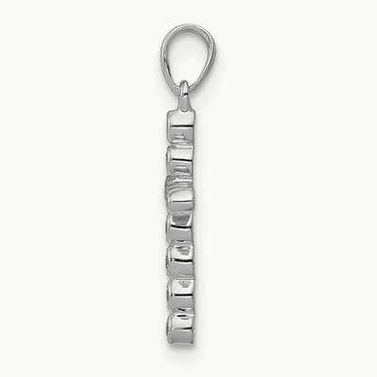 Cross Pendant, 0.10 ct tw Lab-Grown Diamond