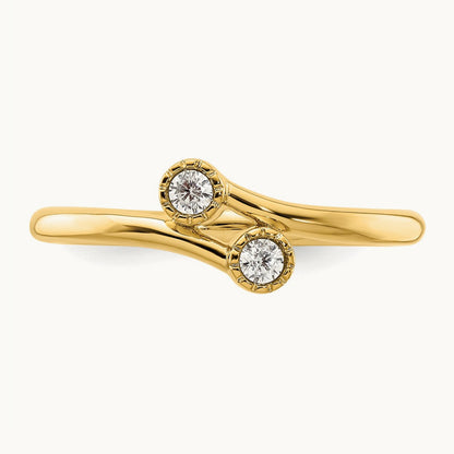 Promise/Engagement Ring, 0.10 ct tw