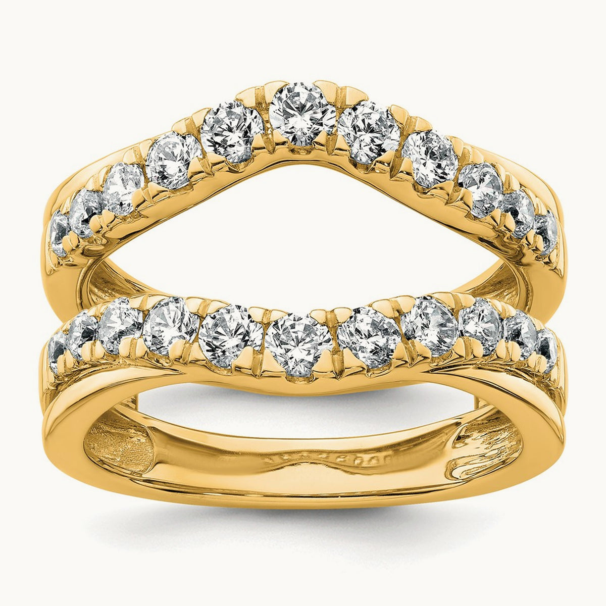 Ring Guard, 1.25 ct tw Lab-Grown Diamond — 14K Yellow Gold