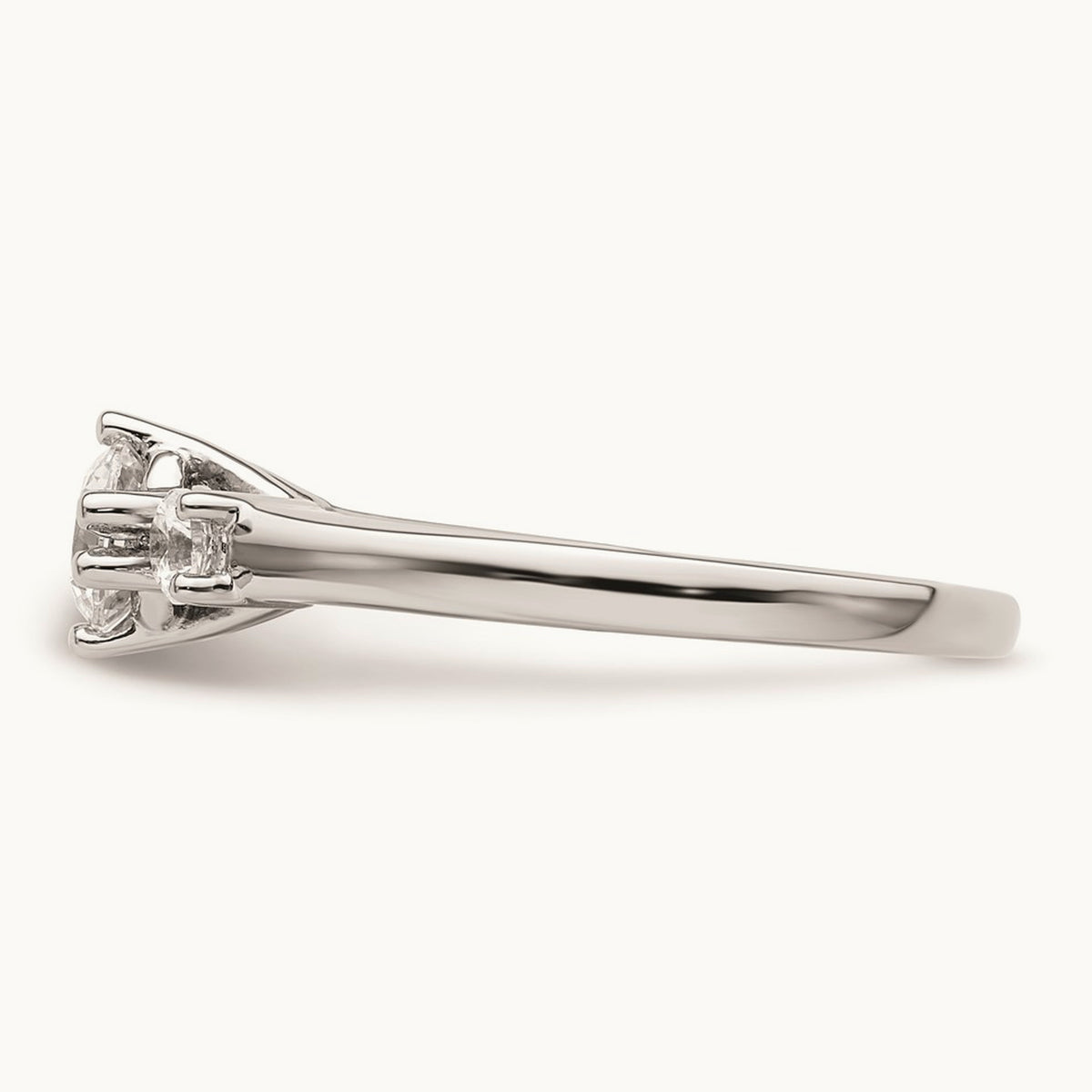 3-Stone Semi-Mount Engagement Ring, 0.25-0.50 ct tw