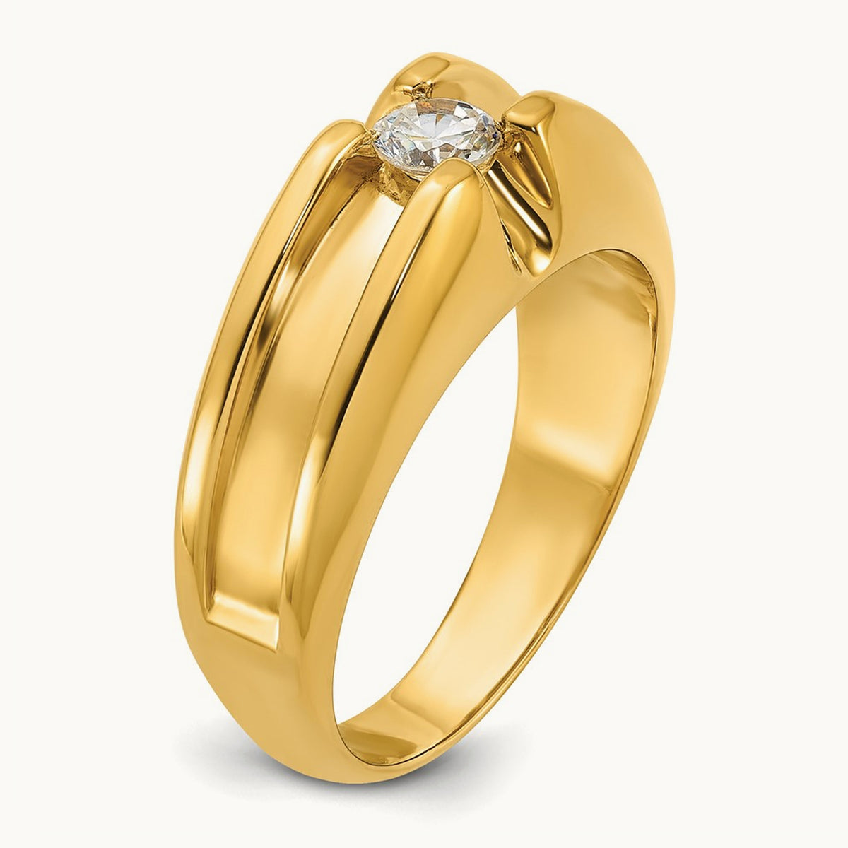 IBGoodman Men's Diamond Complete Ring, 14K