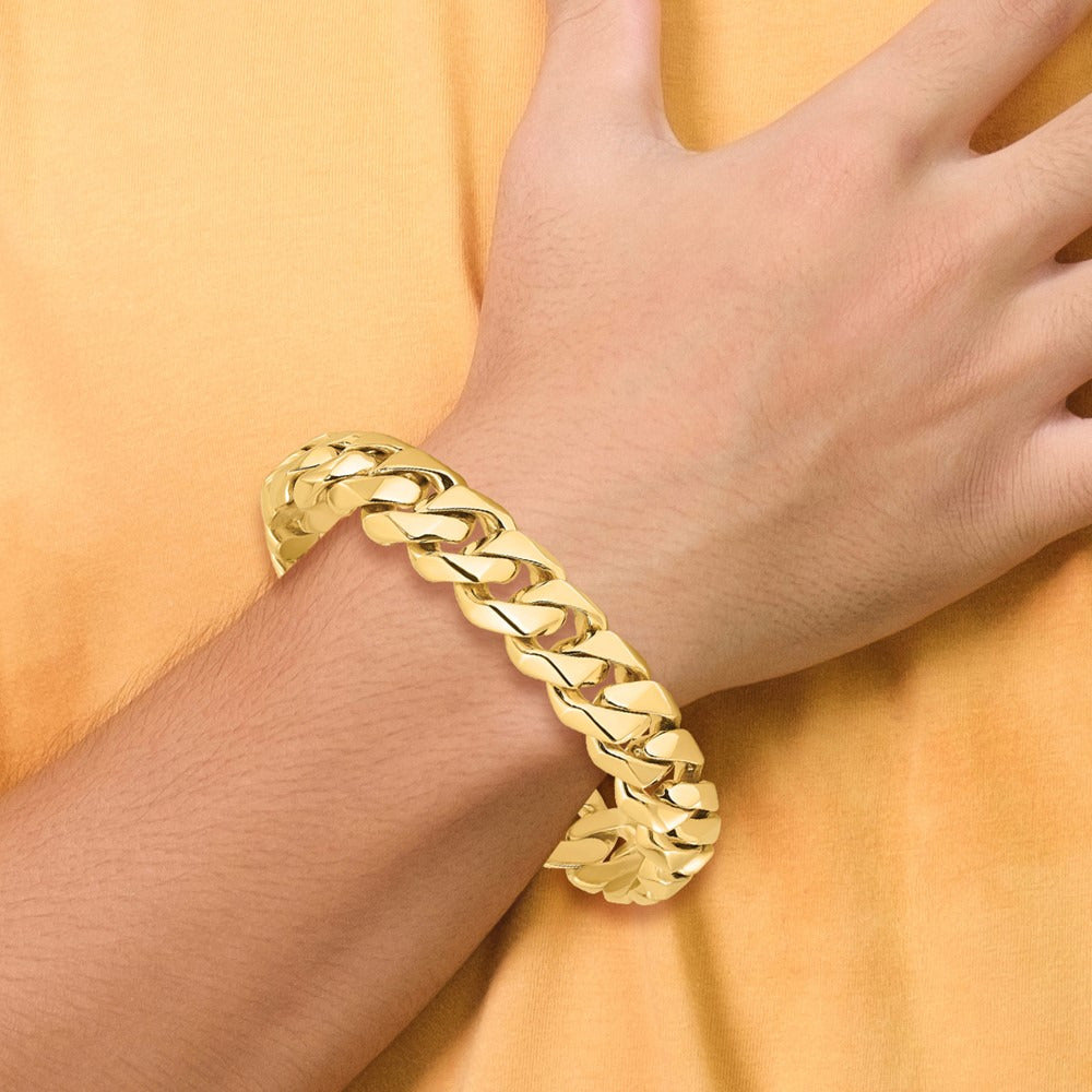 Hand-polished Traditional Link Chain — 14mm