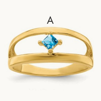Genuine Family Jewelry Ring, 14K