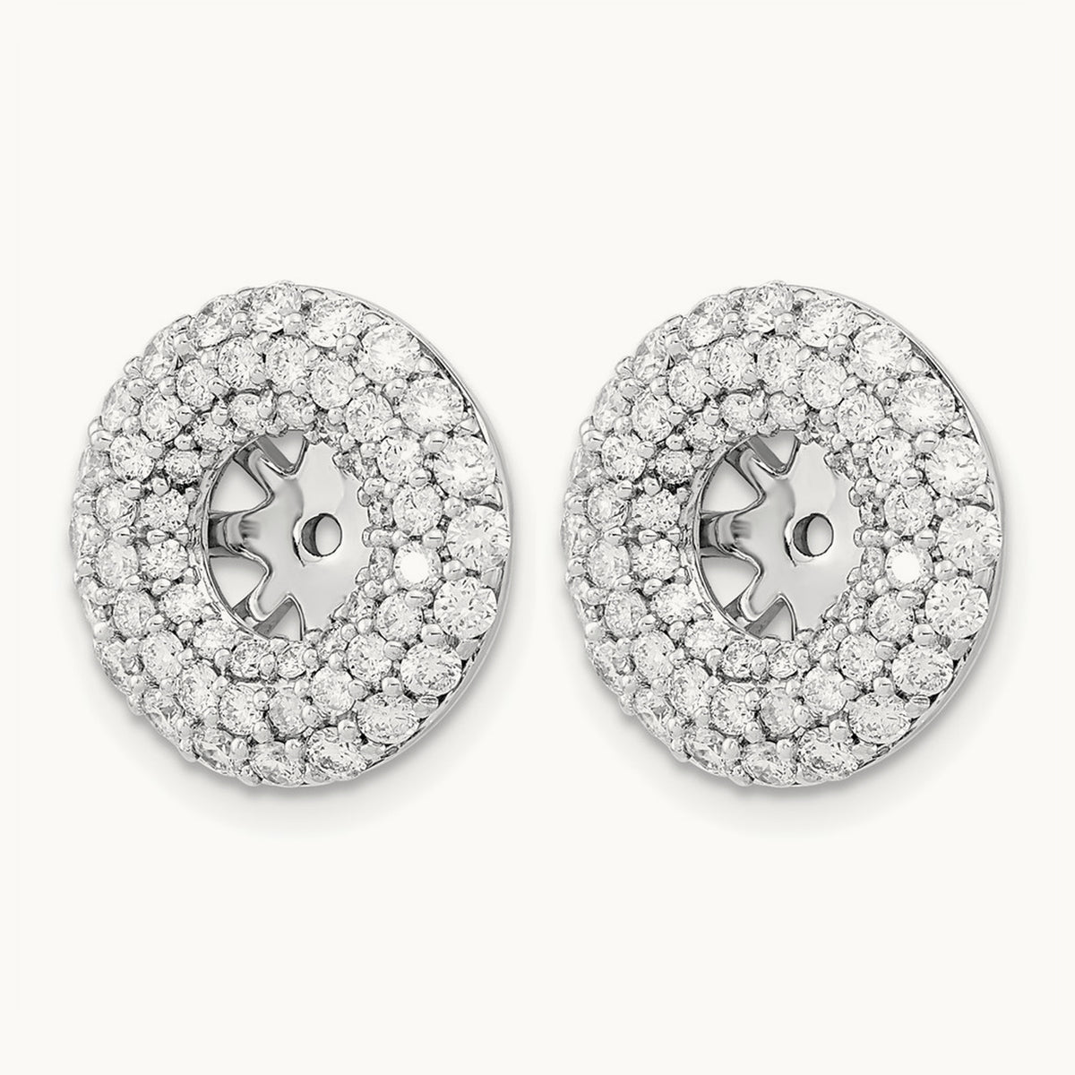 Diamond Earring Jackets — 14mm