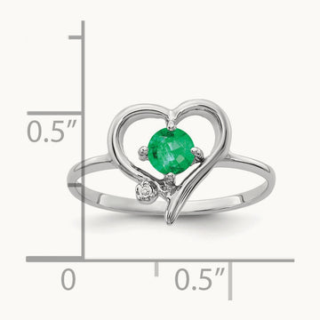 Emerald AA Diamond ring — photo set