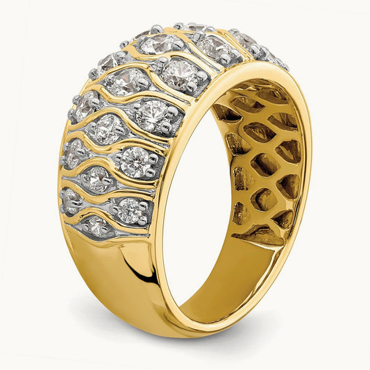Fashion Ring, 1.25 ct tw Lab-Grown Diamond
