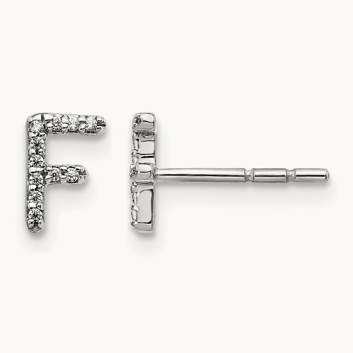 Diamond Earrings — 7mm, F