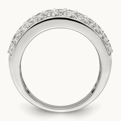Complete Diamond Band, 14K White Gold