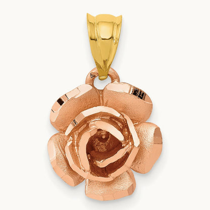 Charm, 14K Two-tone Rose