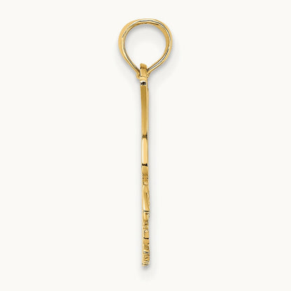 Eagle Landing Charm, 14K