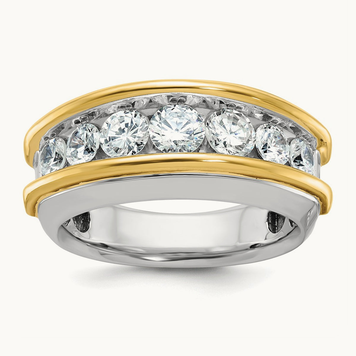 Men's Ring, 2.00 ct tw Lab-Grown Diamond