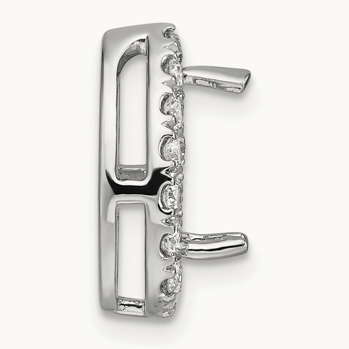 Pear Halo Chain Slide, 2.50 ct tw Lab-Grown Diamond