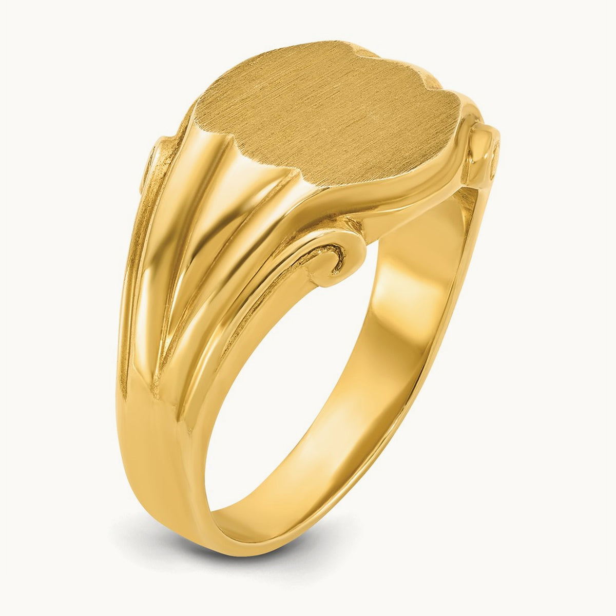 Men's Signet Ring — IBGoodman — photo set