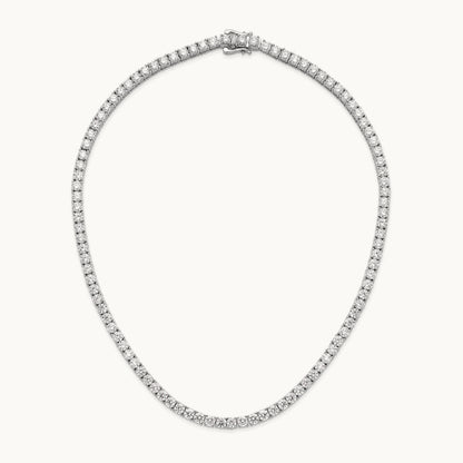 Tennis Necklace, 32.00 ct tw Lab-Grown Diamond