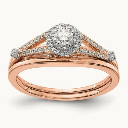 Diamond Complete Engagement Ring — photo set