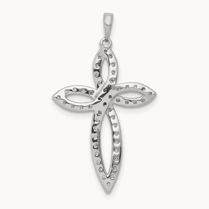1/2ct. Diamond Cross Pendant — photo set
