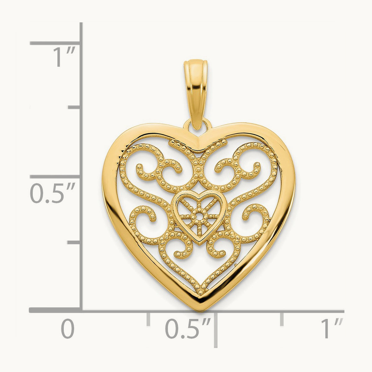 Fancy Heart Pendant — photo set