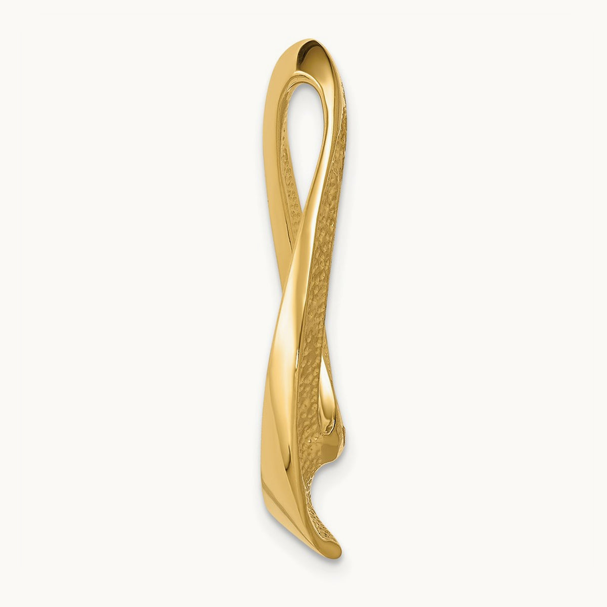 Fits up to Regular, 10mm Fancy Reversible Omega Slide, 8mm, 14K