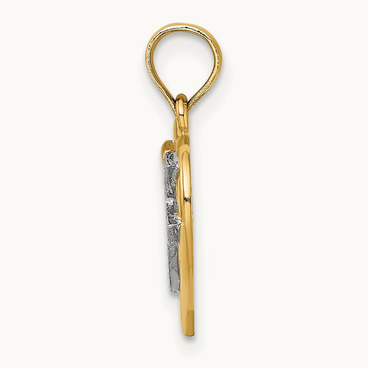 W/ Cross In Heart Charm — photo set
