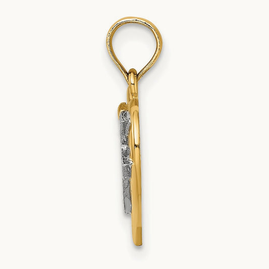 W/ Cross In Heart Charm — photo set