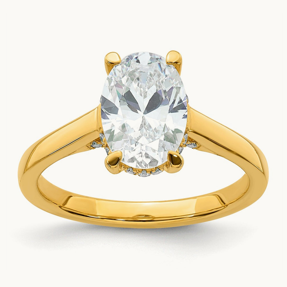 Oval Ring, 2.25 ct tw Lab-Grown Diamond